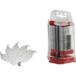 50MM HOOK/HORN UTILITY KNIFE BLADES - 100PACK